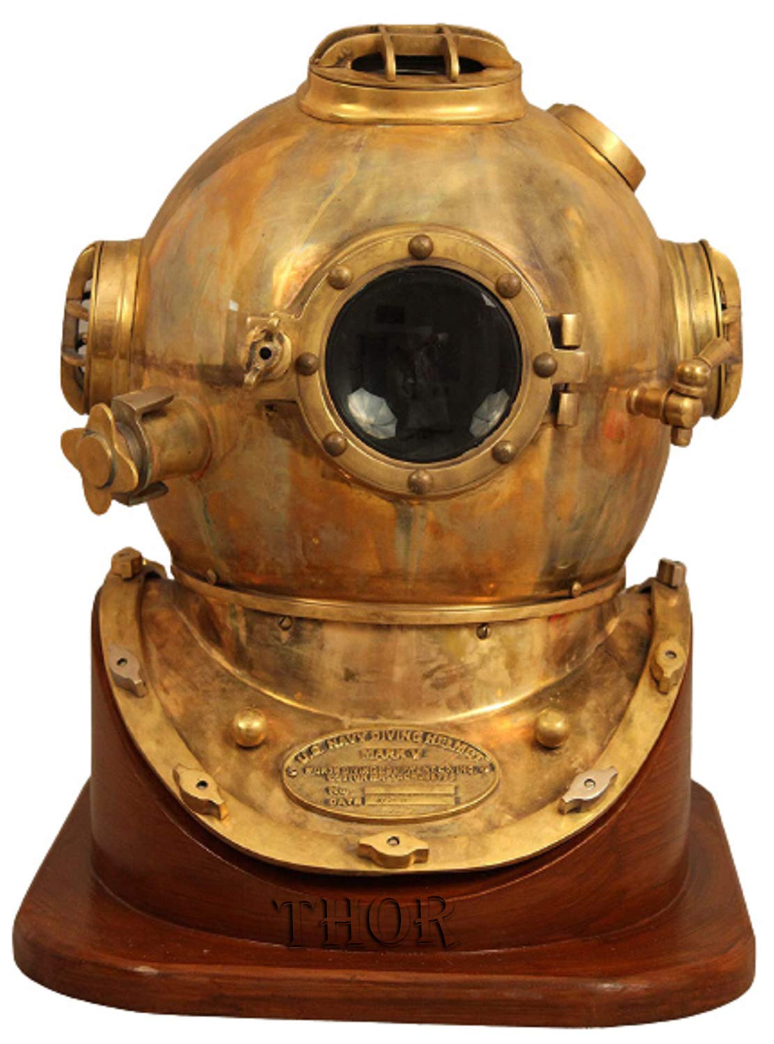 潜水ヘルメット　希少　USNAVY MARKV 米海軍　アンティーク Amazon.com : Generic Antique Vintage 1916 U.S. Navy Mark V